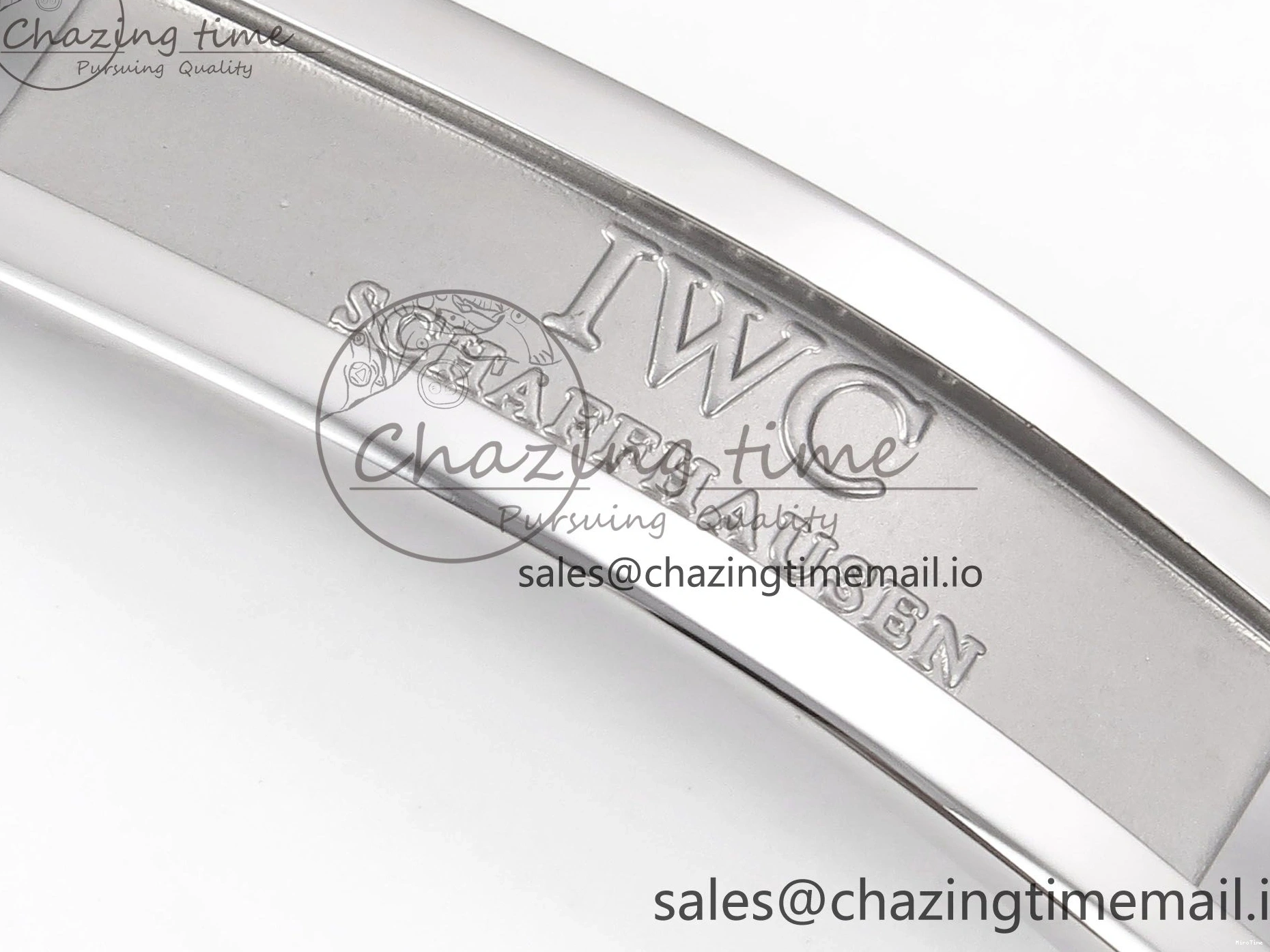 MIROTIME 0302 OnTrend Portugieser Automatic 42mm SS APSF 1:1 Best Edition White RG Dial on Black Leather Strap A 7010